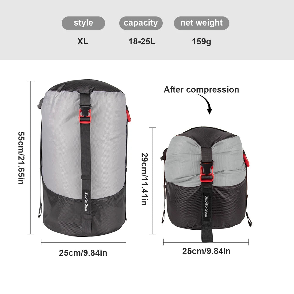 Emergency Sleeping Bag Storage Packs Ultralight Travel Bag Waterproof Camping Sleeping Thermal Blankets Storage Pouch for Hiking