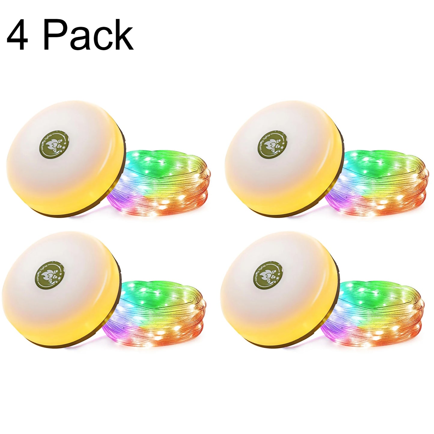 Camping Light 10m String Lights Outdoor Waterproof RGB Atmosphere Light Tent Light Strip Camping Lamp Recyclable LED Night Light