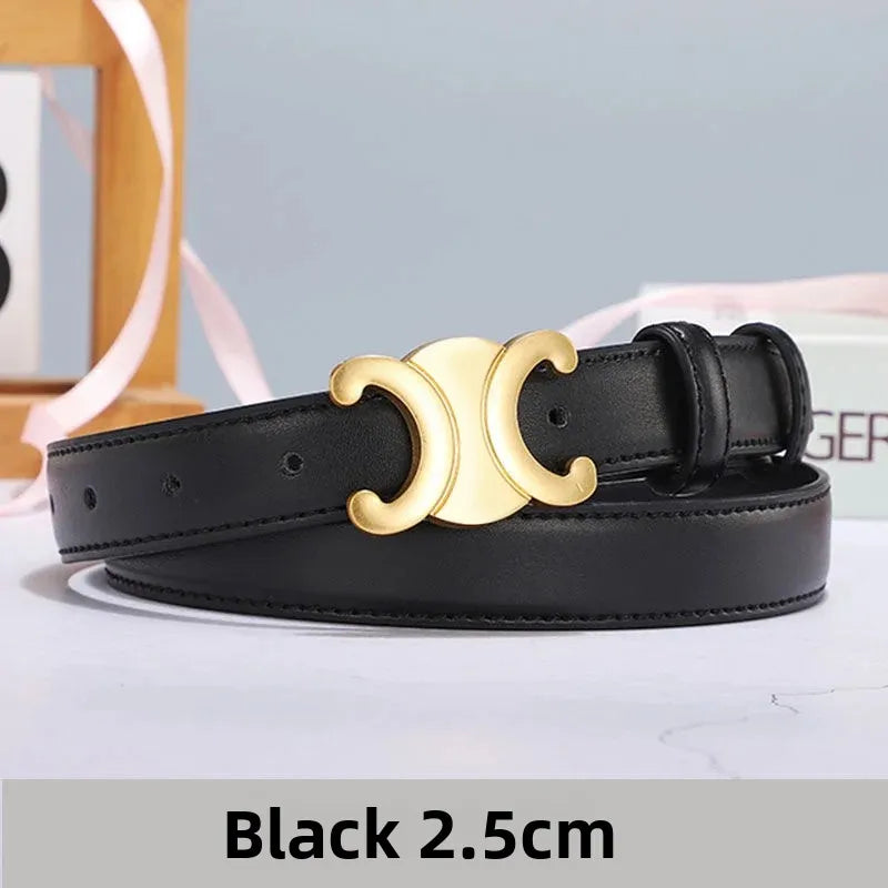Women's Belts, Classic and High-end French-style Belts, Women's Casual Belts, Fashionable Multi-functional Belts, Suitable for Dresses, Skirts and Jeans, 2026 Summer New Style, Unique Trendy Girl Style. High-end Brand Girls'