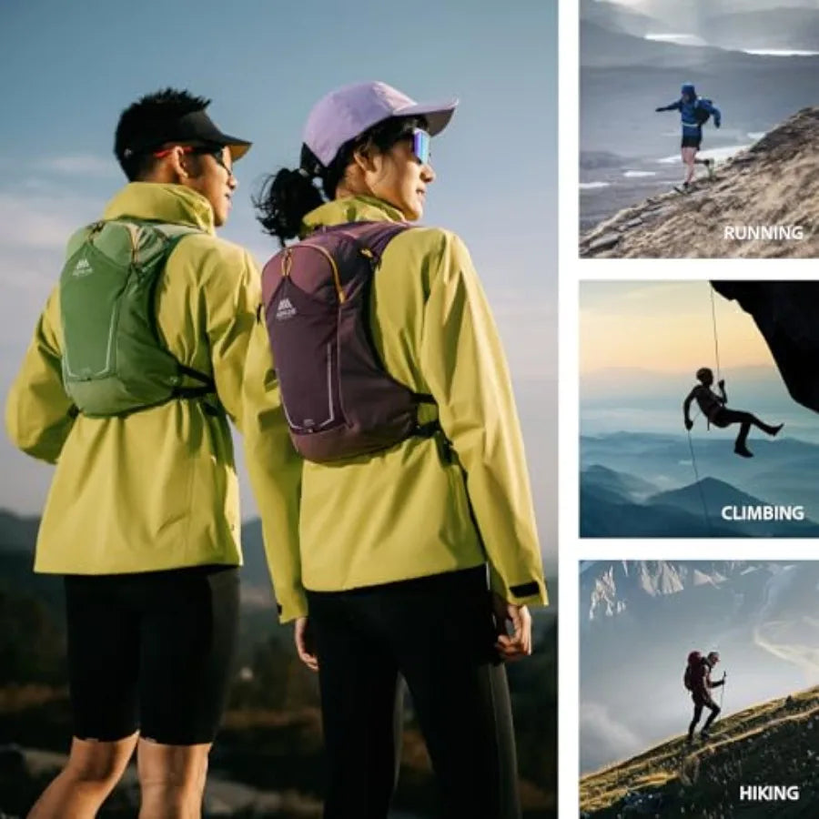 Running Hydration Vest for Men and Women 8L Hydration Backpack Multiple Pocket Designs for Water Bottles/Bladders Lightweight