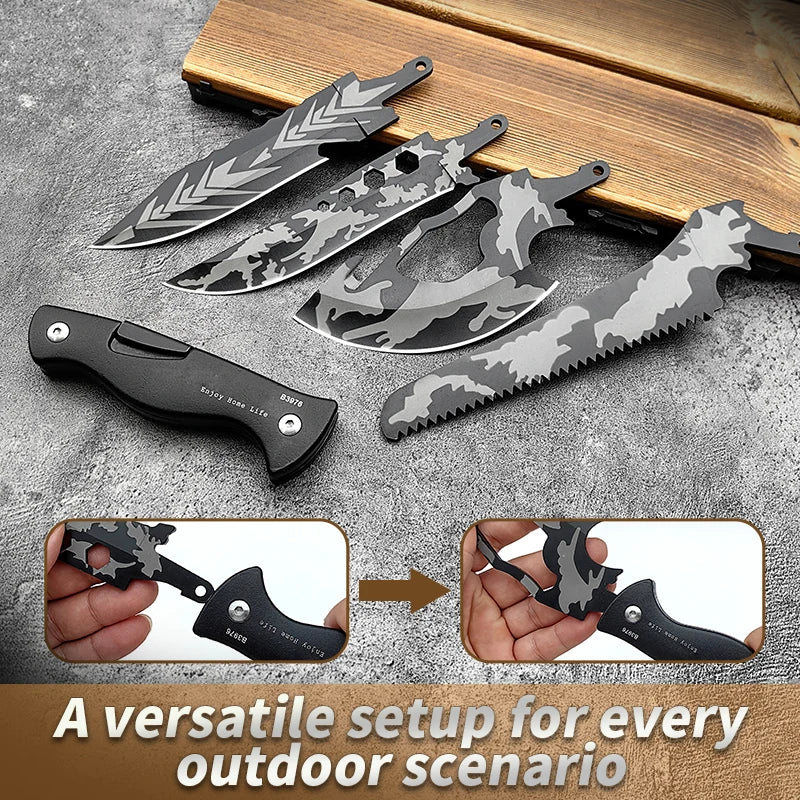 Outdoor Knife Sets, Camping Knives, Mountaineering and Adventure Knives, Hiking Knives, Recommended Gifts for Men