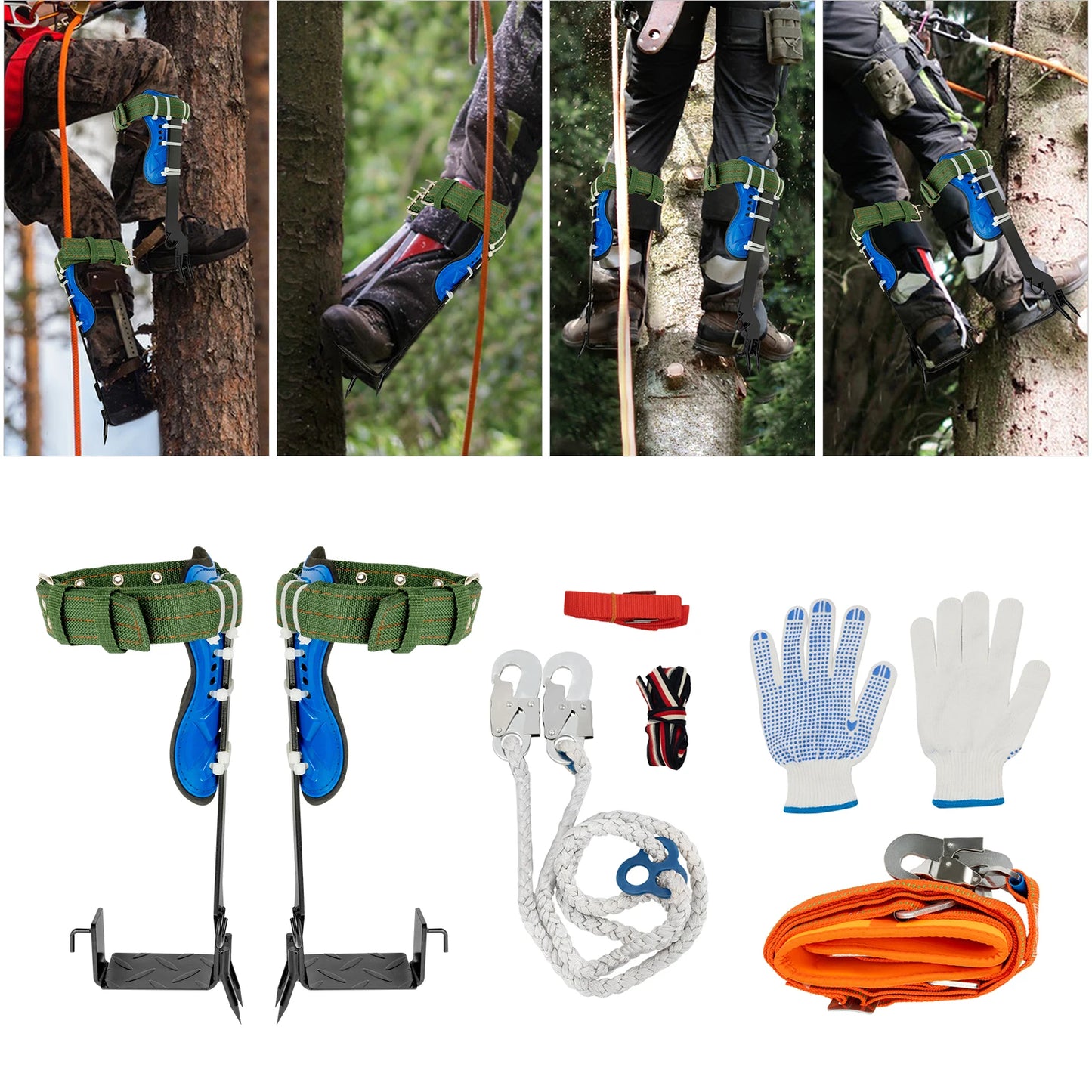 Climbing Tools, Outdoor Harness Sports Climbing Equipment, Safety Protection Practicing Climbing Aerial Work Tools
