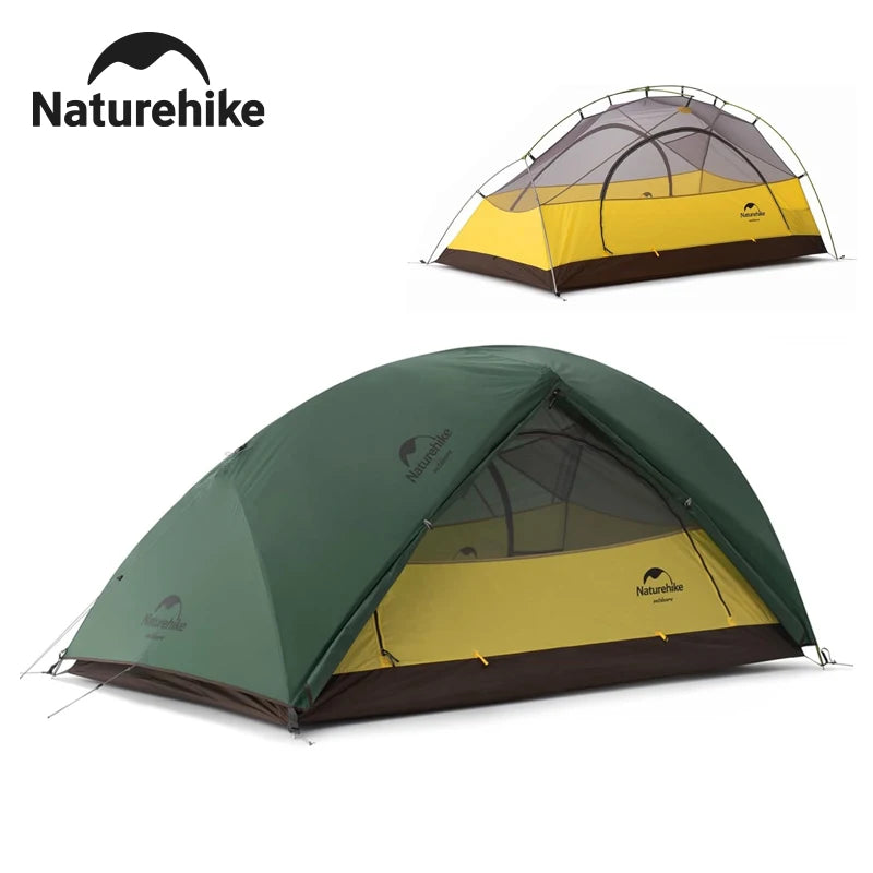 Naturehike Star-River Ultralight Waterproof Tent 2 People 4 Seasons Outdoor Travel Hiking Fishing Tent Double Layers Tent