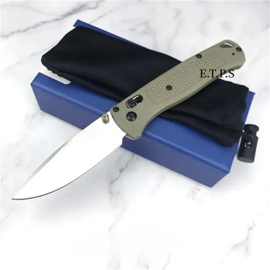 Folding 535 AXIS Knife Lightweight EDC Pocket Knife with Drop Point Blade Outdoor Camping Survival Everyday Carry for Men's Gift