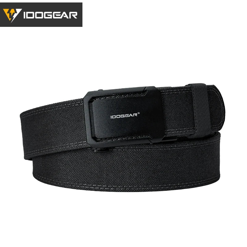 IDOGEAR SPORTS Quick-Adjust Tactical Ratchet Belt | Heavy-Duty 1.75" 1000D Nylon for EDC, CCW & Duty Use 3439