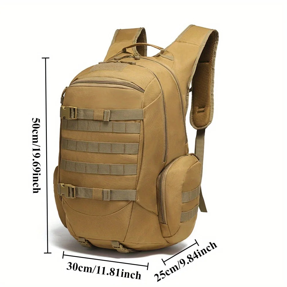 Tactical Molle Backpack, Large Capacity EDC Hiking Backpack,Multi Functional Outdoor Sports Backpack Suitable for Mountaineering