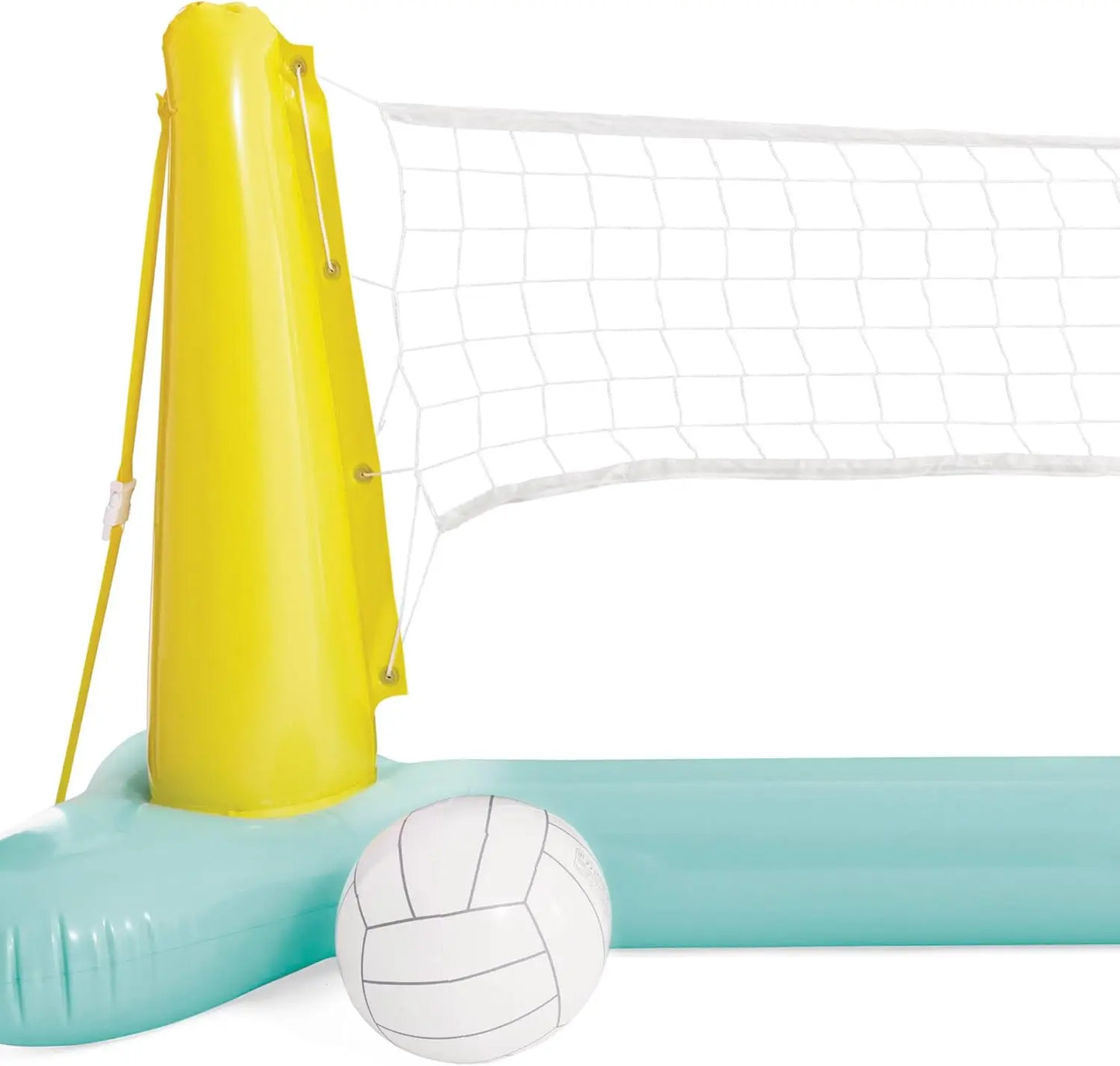 Inflatable Floating Swimming Pool Toys Volleyball Game, Green - Fun Outdoor Water Activity for Kids and Adults