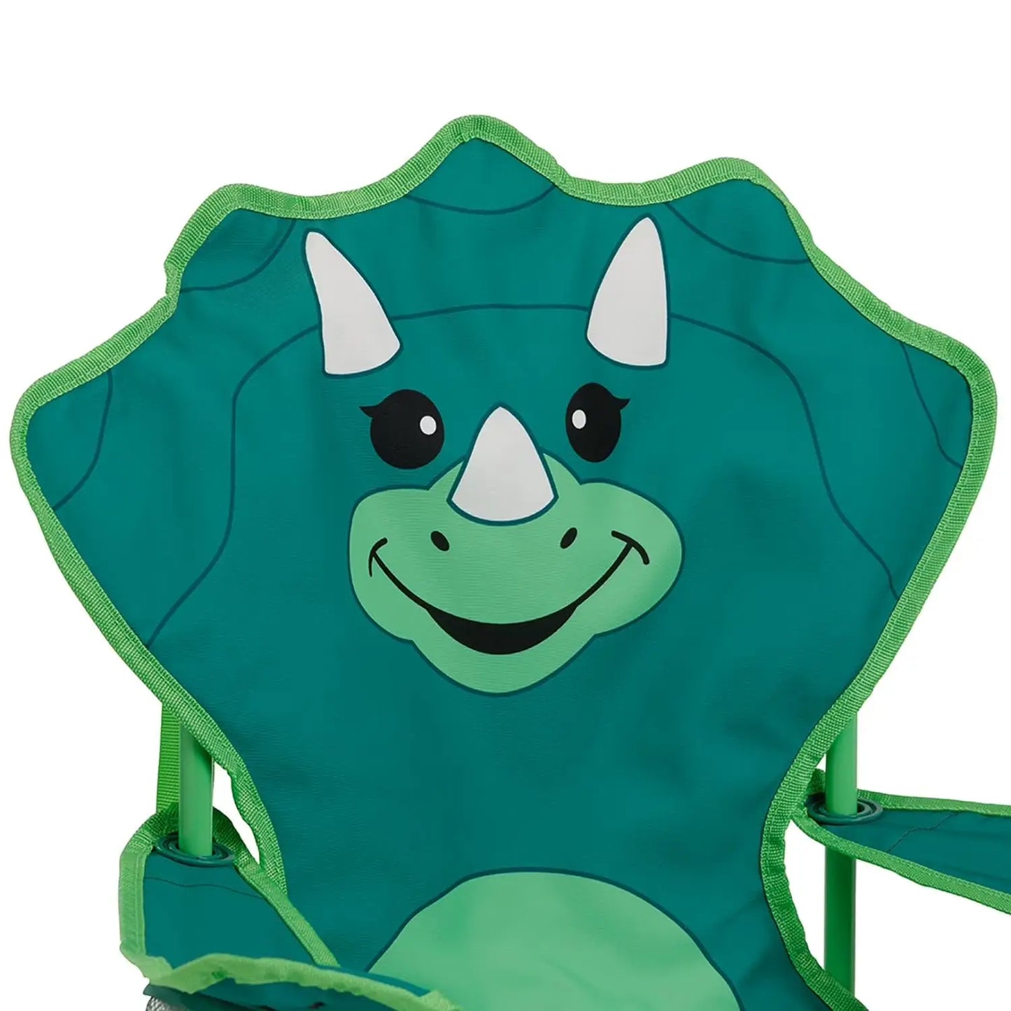 Portable Folding Kids Chair with Carry Bag, Steel Frame & Cup Holder for Camping, Travel, 1pc, Customized
