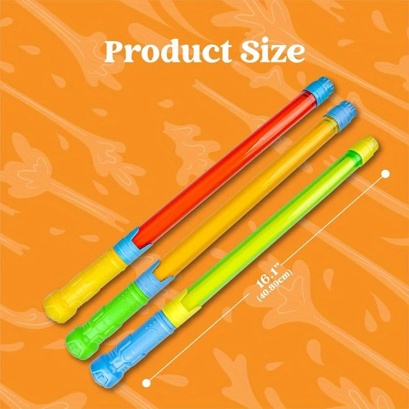 Joyfy 12 Pack Water Soaker Bulk 16.5" Summer Blasters Squirt Guns for Kids Outdoor Swimming Pool Backyard Beach Game Water Toys