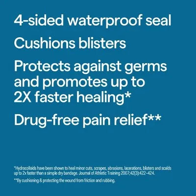 Bandages & Gauze Hydrocolloid Bandages - 10Ct