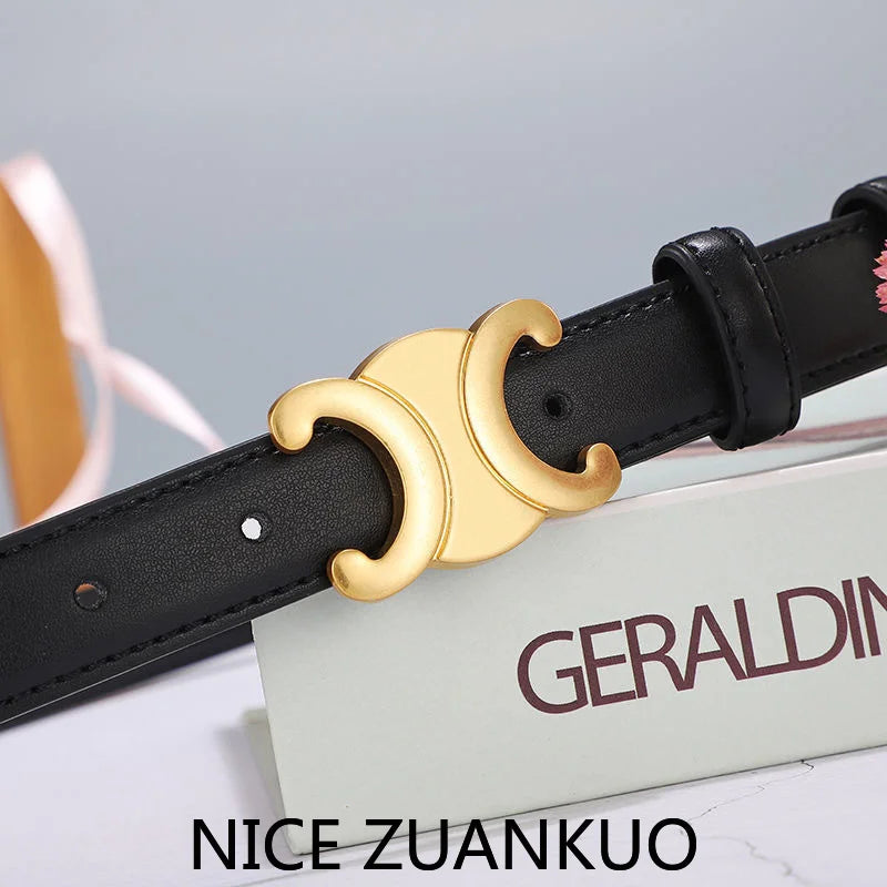 Women's Belts, Classic and High-end French-style Belts, Women's Casual Belts, Fashionable Multi-functional Belts, Suitable for Dresses, Skirts and Jeans, 2026 Summer New Style, Unique Trendy Girl Style. High-end Brand Girls'