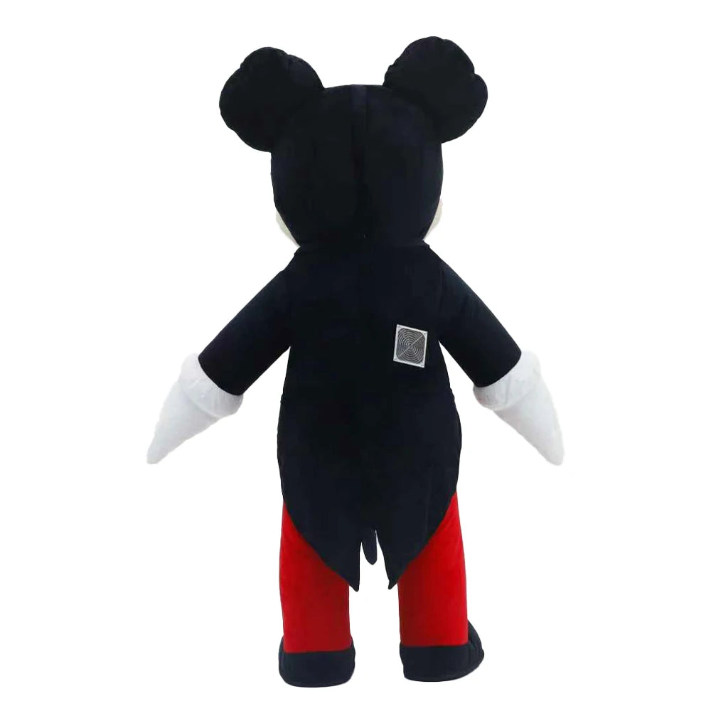 2M Cartoon Mouse Inflatable Costume Mascot Parade Adult Character Cosplay Animal Birthday Halloween Party Event Plush Set