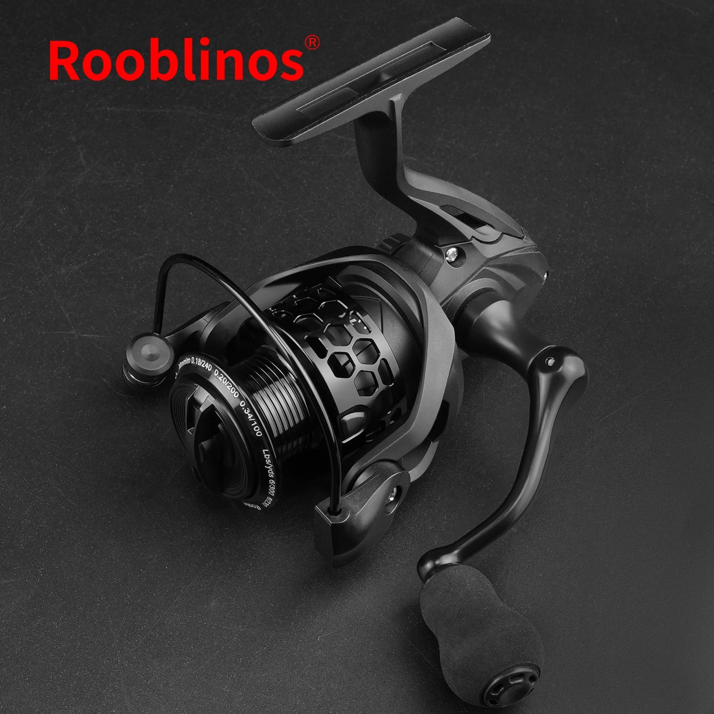 ROOBLINOS Spinning Reel 1000-7000 Series Metal Universal Reel for Freshwater Sea Fishing Reel