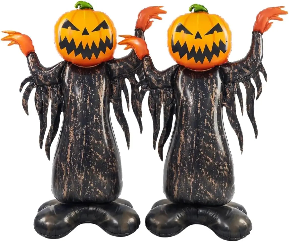 2 Pack Halloween Mummy Standing Foil Balloons