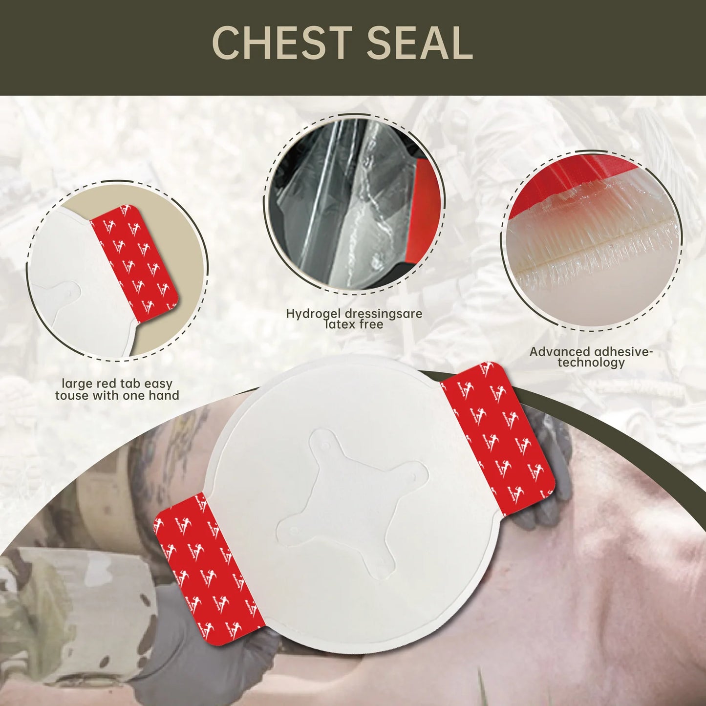 First Aid Kit – Emergency Bleeding Control & Survival Gear for Car, Home, Travel, Camping, Hiking & Outdoor