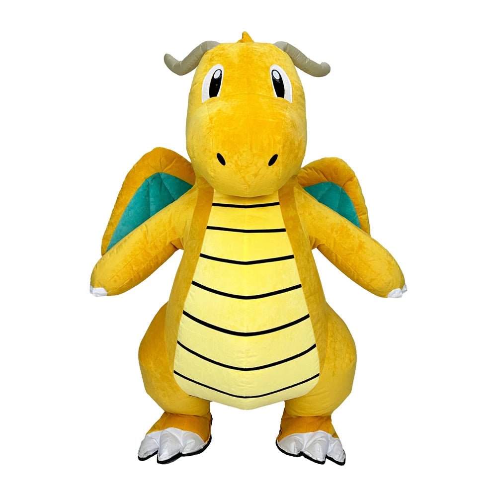 2.2M Little Flying Dragon Inflatable Costume Mascot Parade Adult Character Cosplay Animal Birthday Halloween Party Event Plush Set
