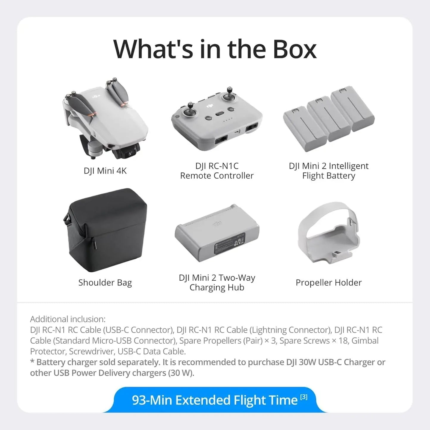 Refurbish DJI Mini 3 Drones with Camera for Adults 4K