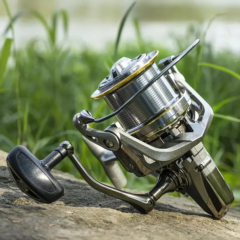 BILLINGS Spinning Reel NGK 8000 9000 10000 12000 14000 Reels 20KG Max Drag 4.8:1 Gear Ratio Stainless Steel Bearing Long Casting Fishing Reels for Saltwater Freshwater Grouper Sea Bass Big Game Fishing