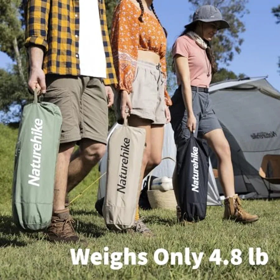 GreenWild Camping Cot Ultralight Folding Backpacking Cot 60-Second Easy Set-Up Supports 330lbs Portable Camping Bed for Adults