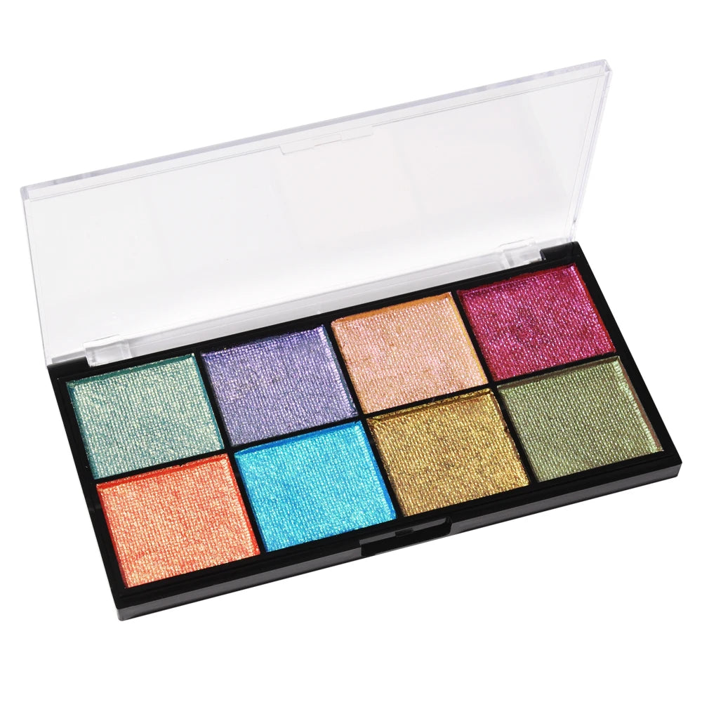 OPHIR Chameleon Color Face Paint Set for Halloween Christmas Makeup Split Cakes Body Painting Rainbow Face Paint Palette RT014