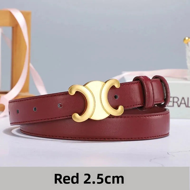 Women's Belts, Classic and High-end French-style Belts, Women's Casual Belts, Fashionable Multi-functional Belts, Suitable for Dresses, Skirts and Jeans, 2026 Summer New Style, Unique Trendy Girl Style. High-end Brand Girls'