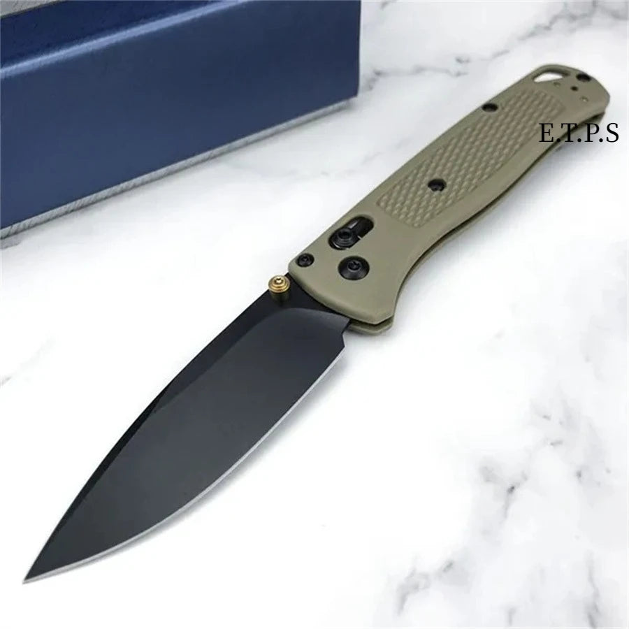 Folding 535 AXIS Knife Lightweight EDC Pocket Knife with Drop Point Blade Outdoor Camping Survival Everyday Carry for Men's Gift