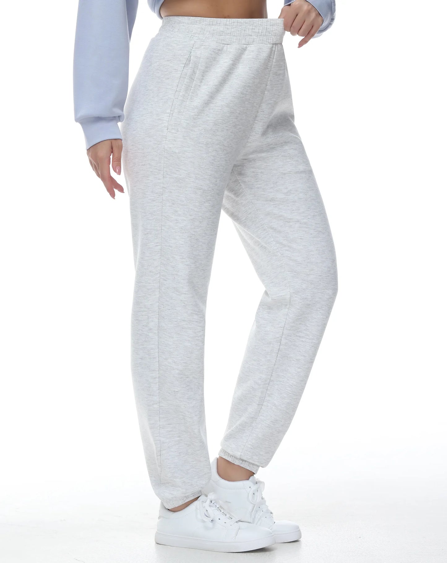 THE GYM PEOPLE Women's Baggy Cinch Bottom Sweatpants Lightweight Workout Joggers Pants with Pockets