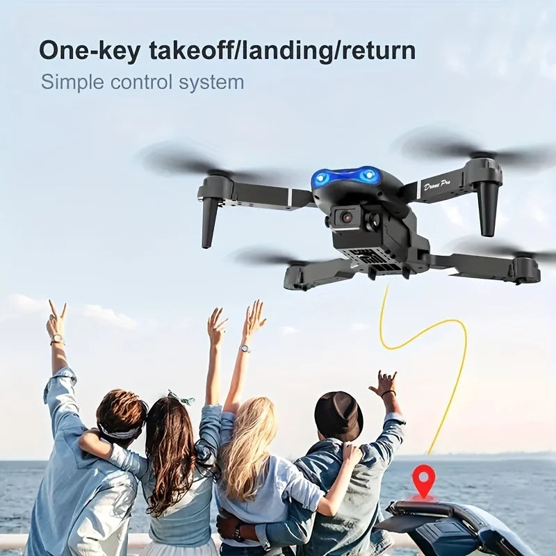 Drone With Dual Camera, 2025 Newest Foldable Drone With App Control, FPV Live Video RC Quadcopter With Camera For Adults Beginners