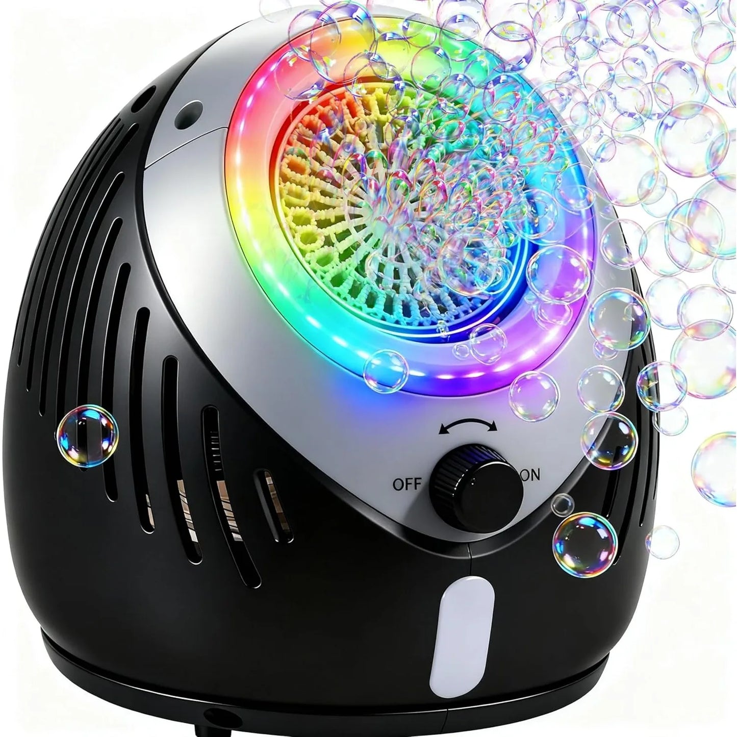 JOYFY Play-Act Bubble Machine Blower with Solutions for Wedding Summer Outdoor Indoor Toy Party Kids Birthday Gift