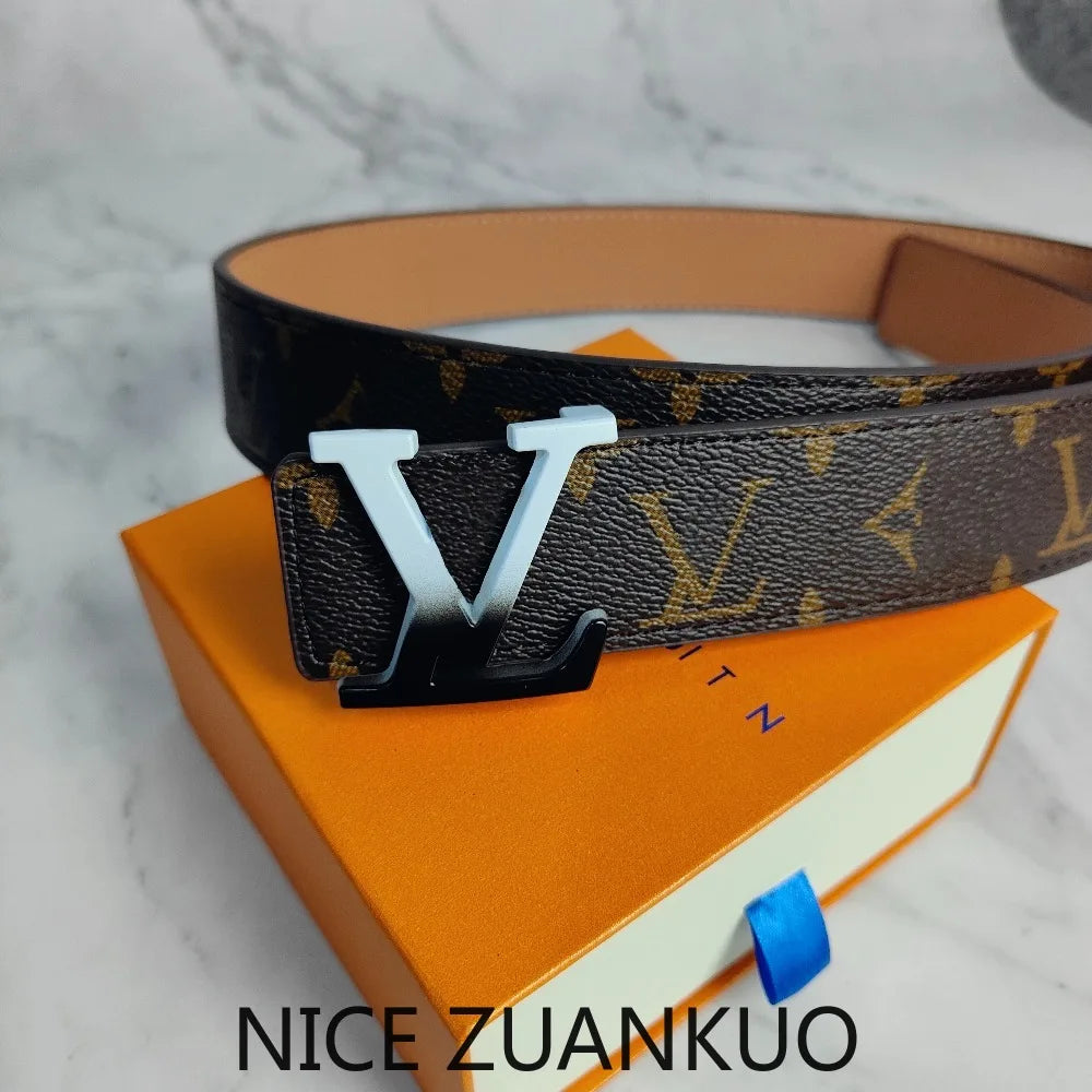 French High-end Luxurious Style Belt, Men's Business Printed Belt, High-end Multi-functional Women's Belt, Couple's Belt, Trendy Personalized Belt. High-end Brand Belt
