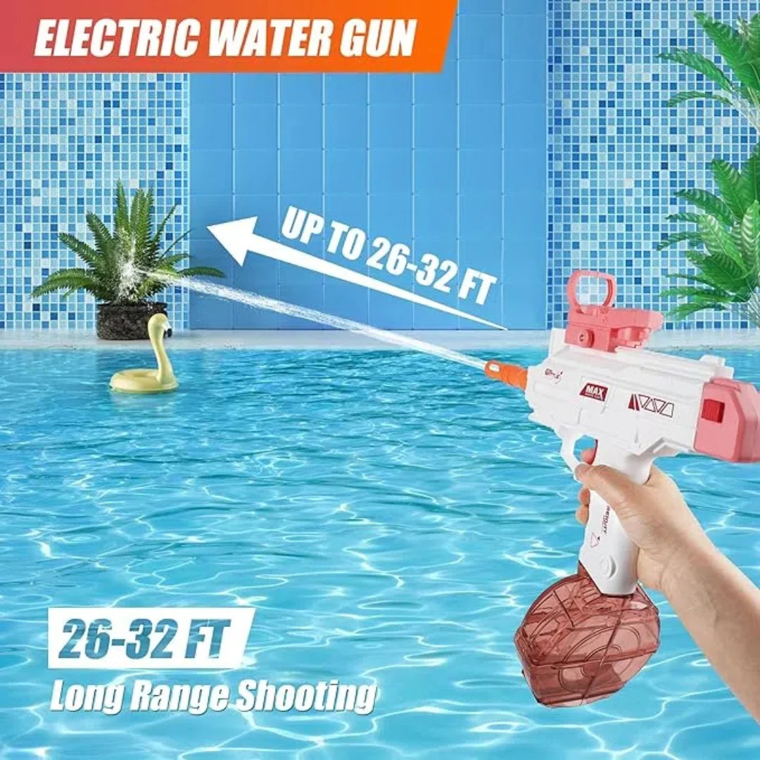 Electric Water Gun,  Toy for Adults Kids, Automatic Water Gun Up  Summer  Swimming Pool Party Super Best Gift for Boys and Girls