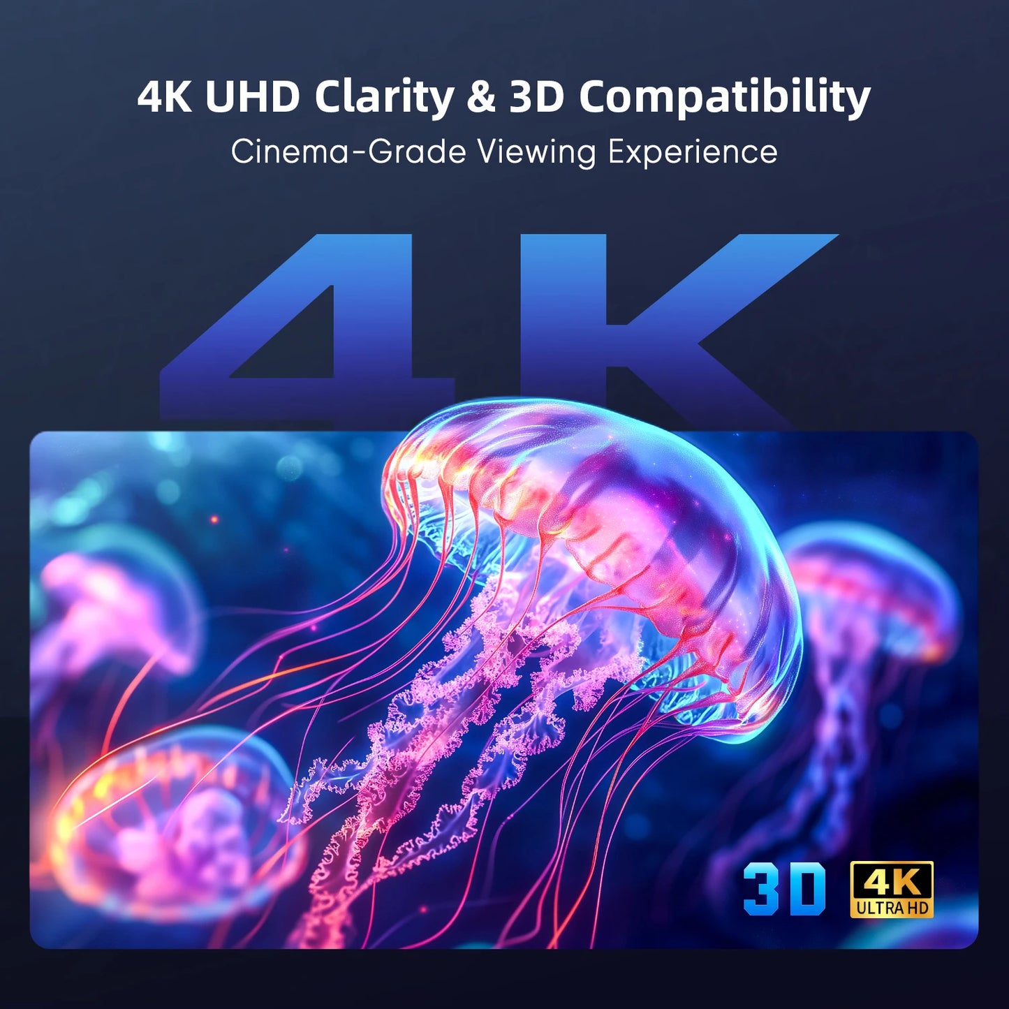 NothingProjector 100-120''Classic Series ALR  Projector Screen CLR 4K UHD For Ultra-Short Throw Projector