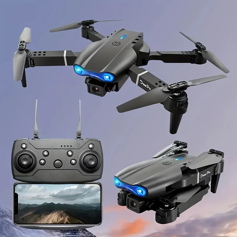 Drone With Dual Camera, 2025 Newest Foldable Drone With App Control, FPV Live Video RC Quadcopter With Camera For Adults Beginners