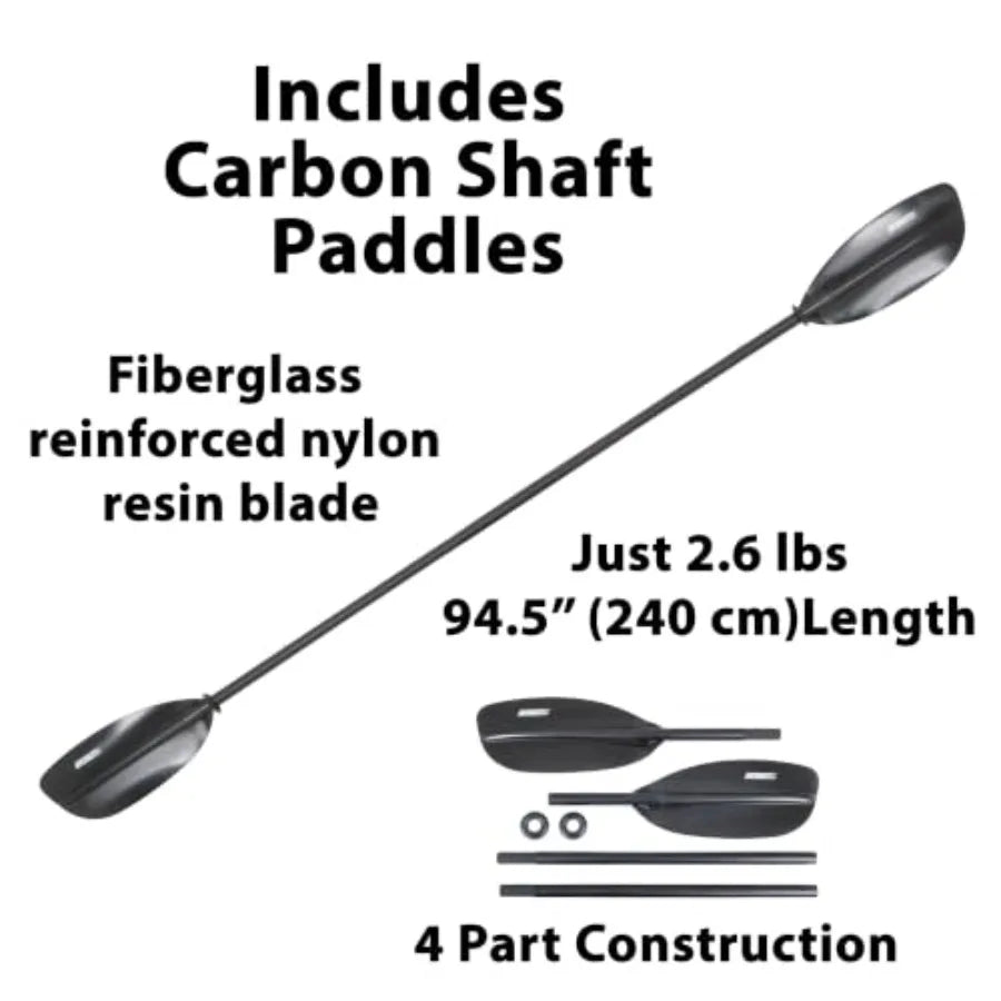 Touring Camping Fishing Whitewater Inflatable Kayak Solo Self-Bailing Drop Stitch Floor With Paddle Seat Pump Skeg And Carry Ba