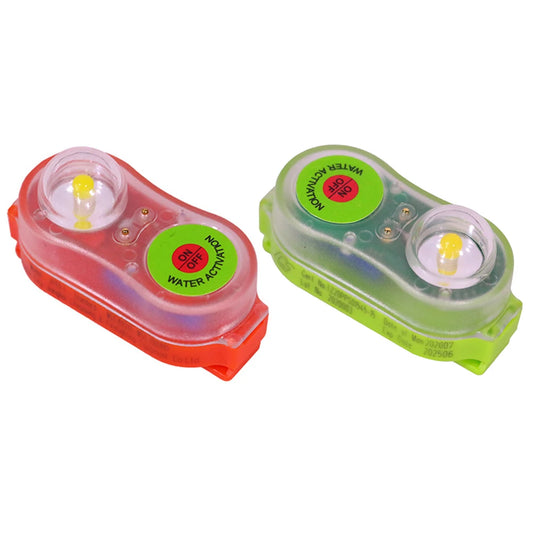1/2/5/10Pcs LED Life Jacket Light Automatic Survivor Locator Light Waterproof Life Vest Signal Lamp for Survival Gear Accessory