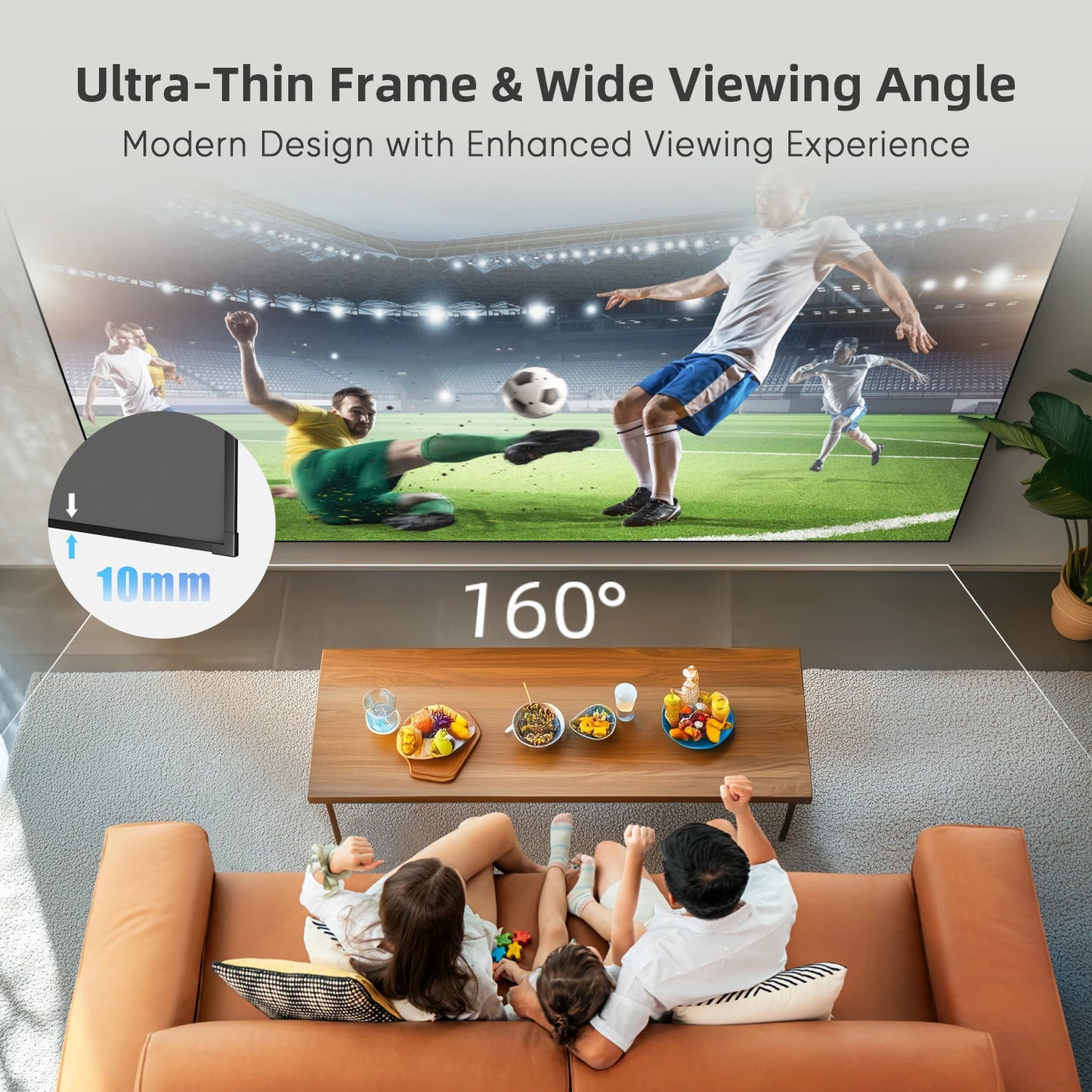 NothingProjector 100-120''Classic Series ALR  Projector Screen CLR 4K UHD For Ultra-Short Throw Projector