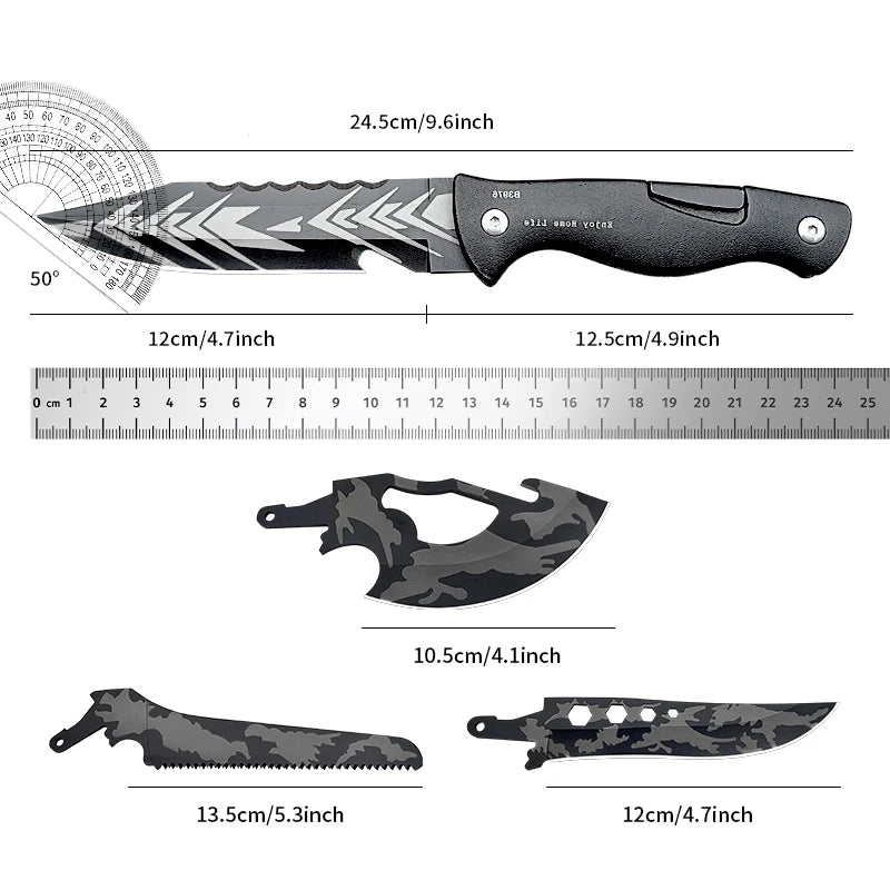 Outdoor Knife Sets, Camping Knives, Mountaineering and Adventure Knives, Hiking Knives, Recommended Gifts for Men
