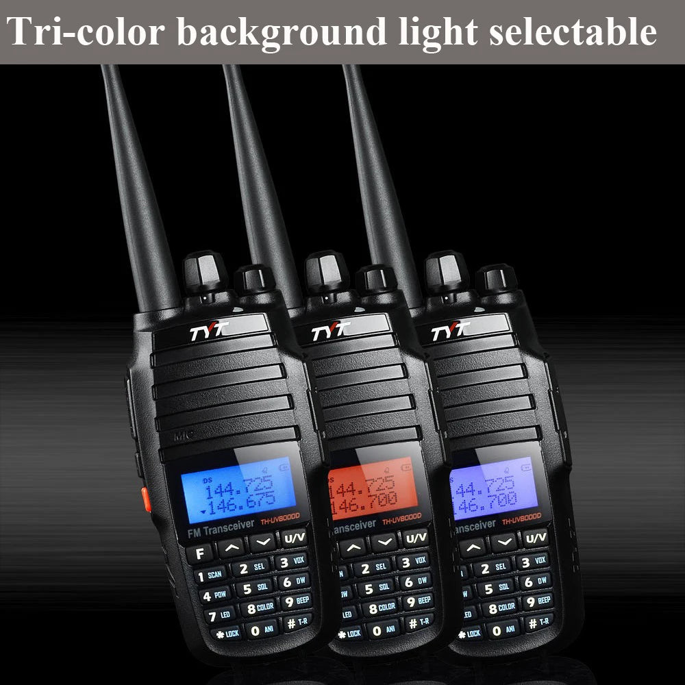 NEW TYT TH-UV8000D Type-C Charging Amateur Radio Cross Band Repeater VHF UHF Dual Band 10W Walkie Talkie Long Range