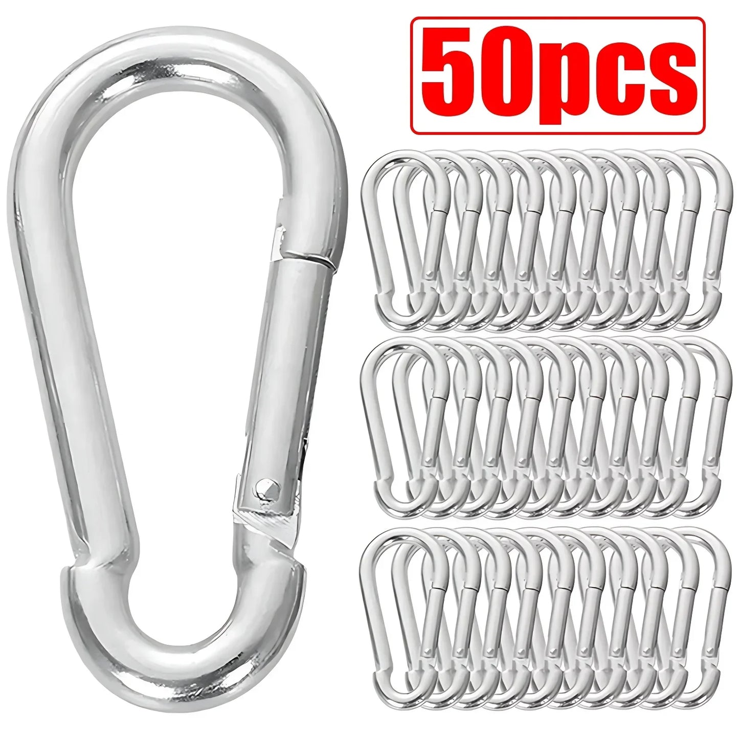 Mini Carabiner Alloy Survival Gear Camp Mountaineering Hook Outdoor Carabiner Keychain Tourist Hooks Fishing Buckle