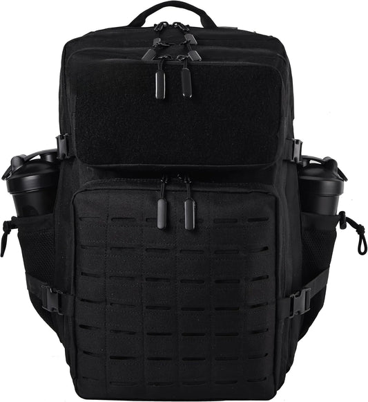 Tactical Military Backpack for Men 25L/45L Large Molle Army Assault Pack 3 Day Hiking Rucksack With Bottle Holder