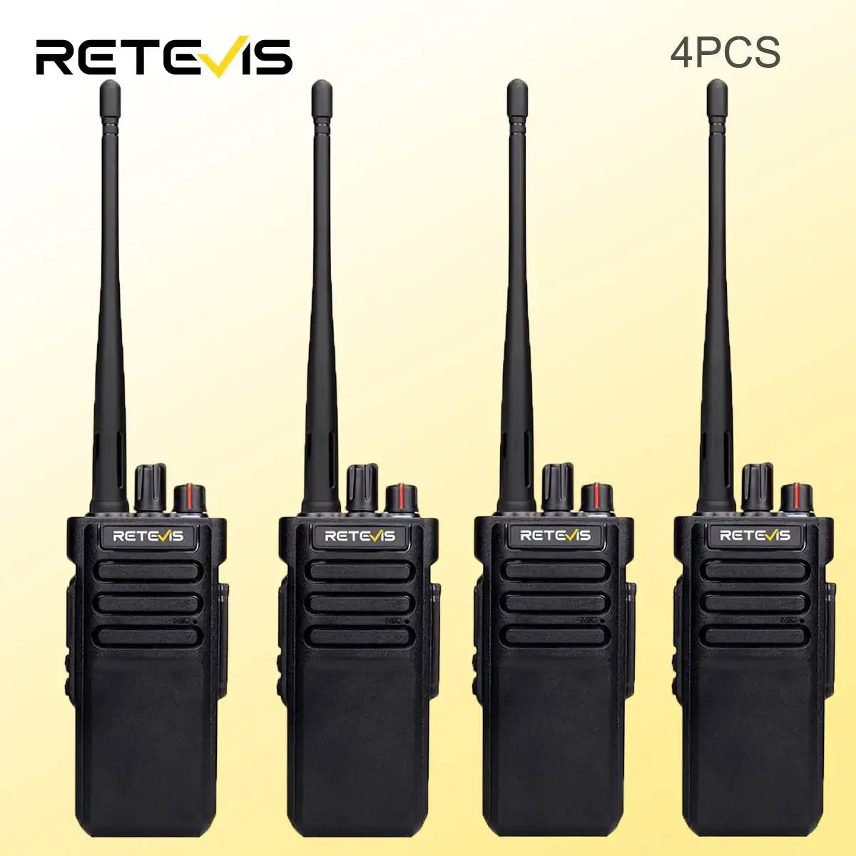 Retevis RT29 Walkie Talkie Long Range Powerful IP67 Waterproof VHF  Durable Two Way Radio Station ship from America