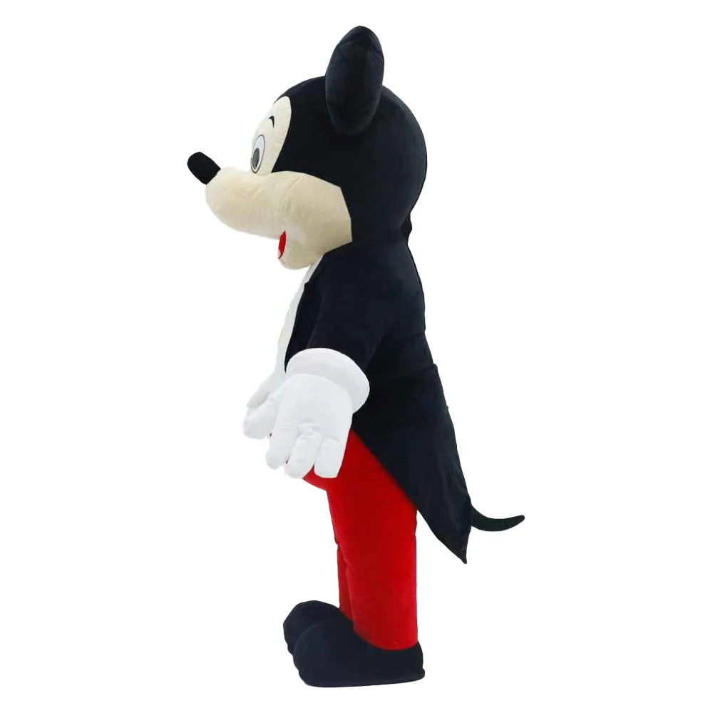 2M Cartoon Mouse Inflatable Costume Mascot Parade Adult Character Cosplay Animal Birthday Halloween Party Event Plush Set